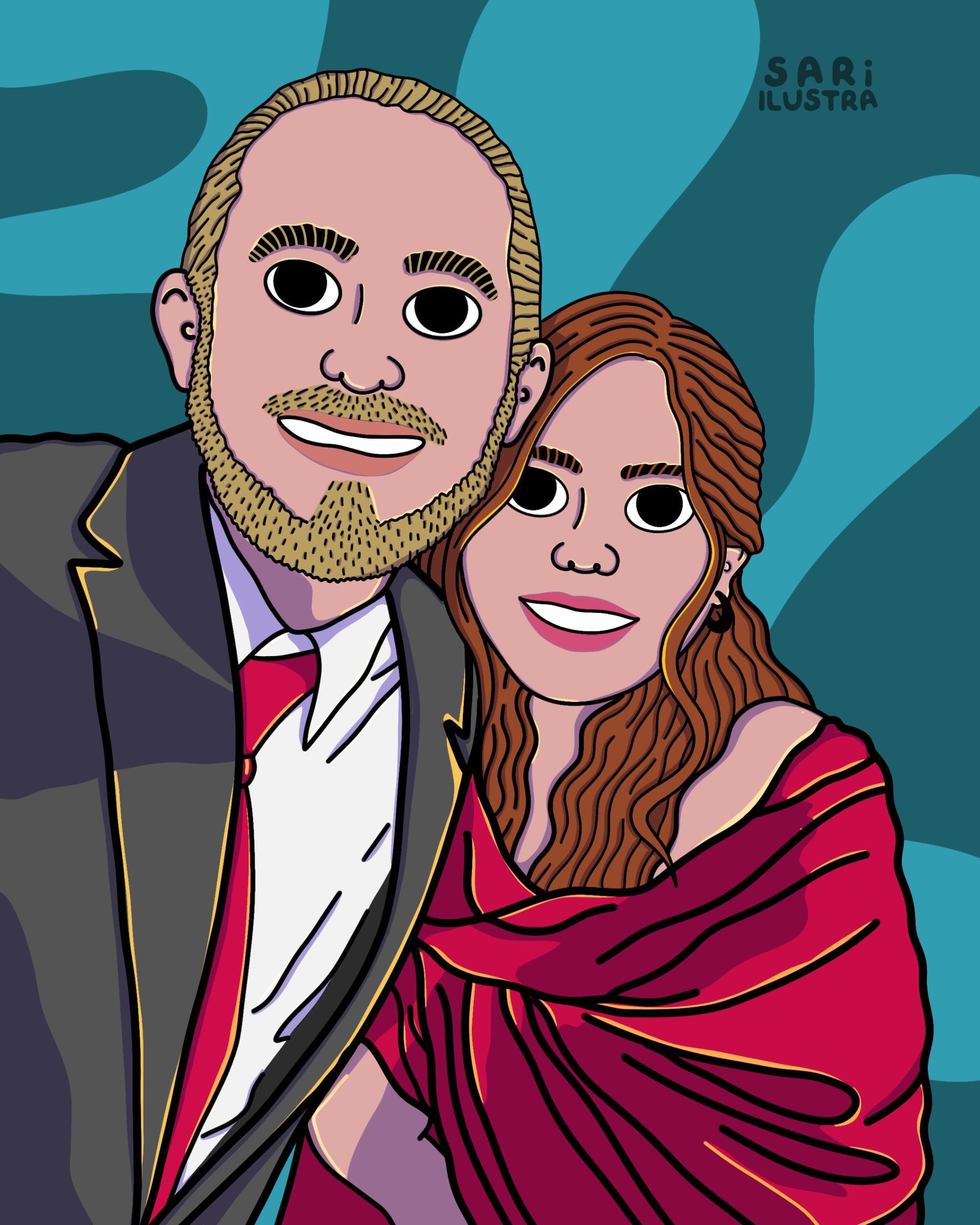 Ilustración de Retrato Personalizado: imagen 2