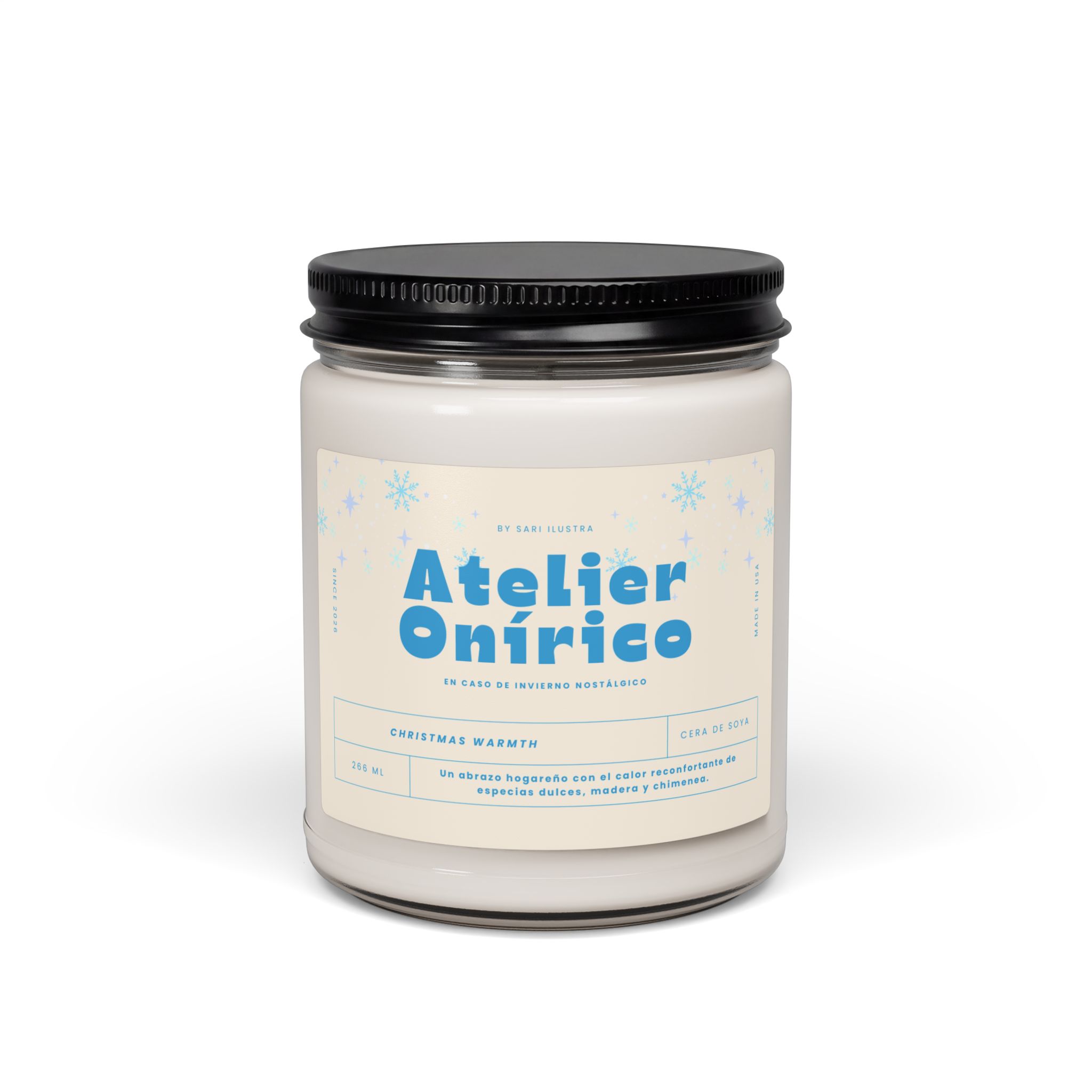 Vela Atelier Onírico Aroma Christmas Warmth: imagen 2