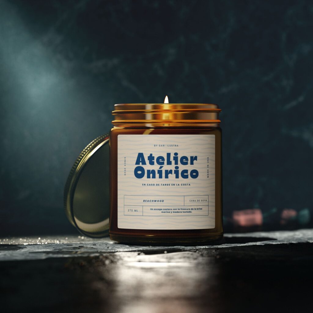 Vela Atelier Onírico Aroma Beachwood