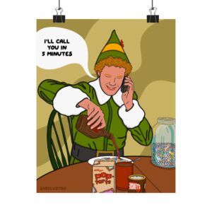 Póster Elf  "El coding del Jarabe": imagen 1
