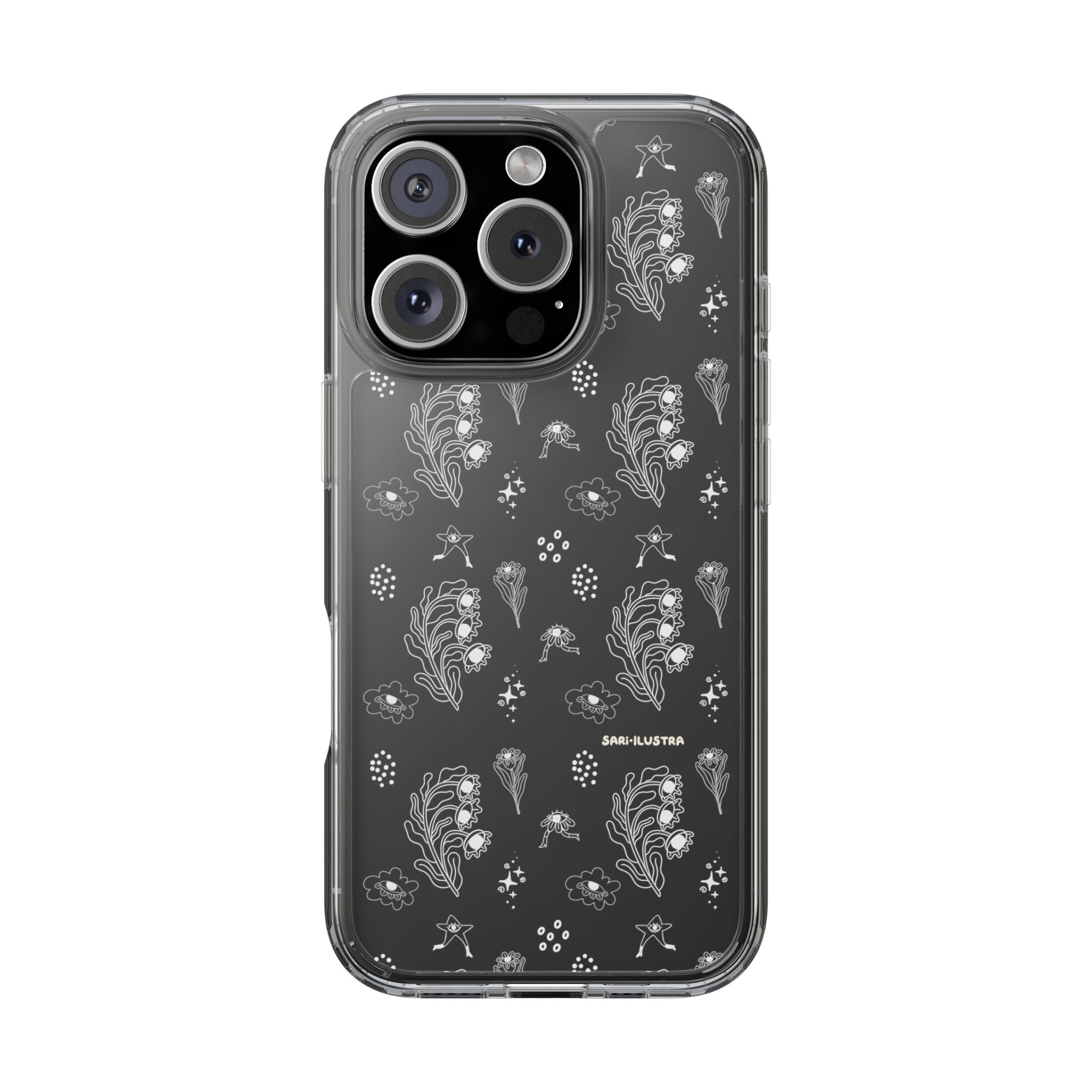 Funda Transparente  Flor Surrealista: imagen 12