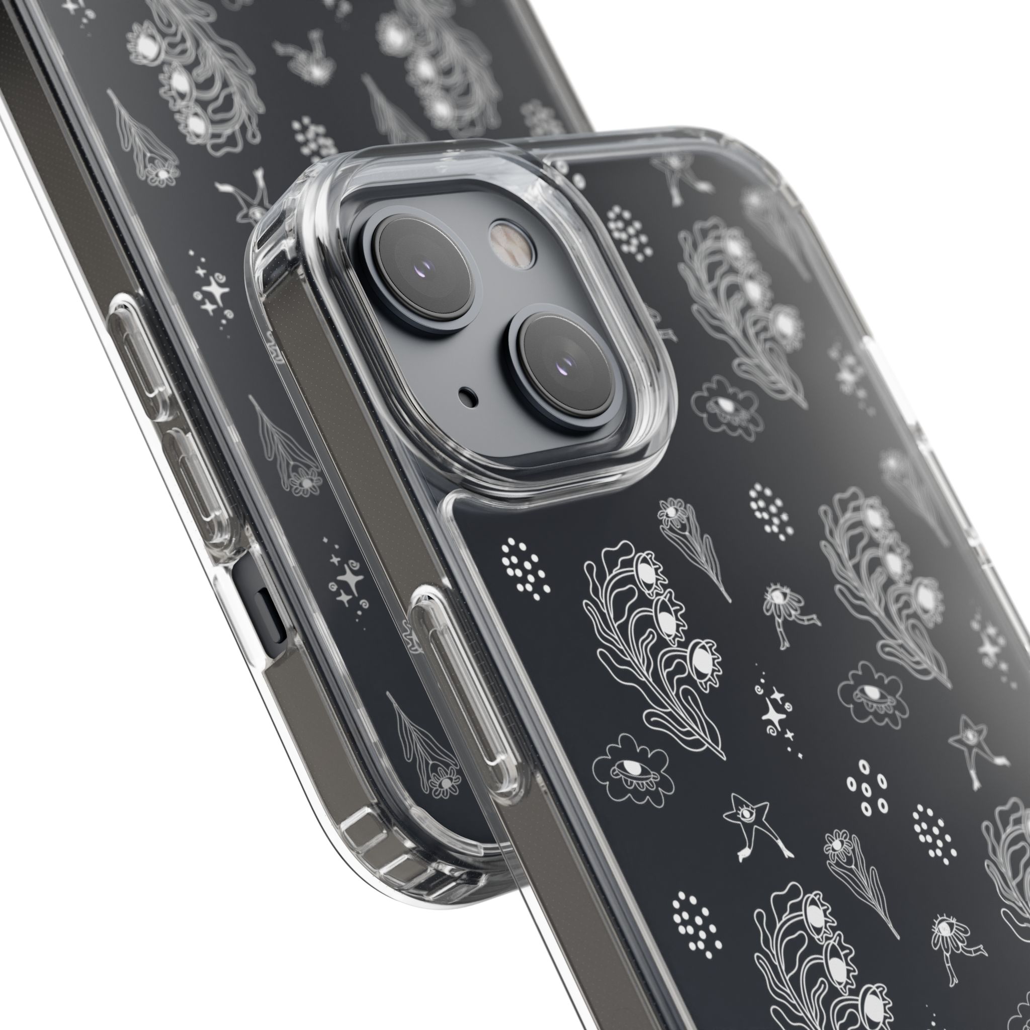Funda Transparente  Flor Surrealista: imagen 27