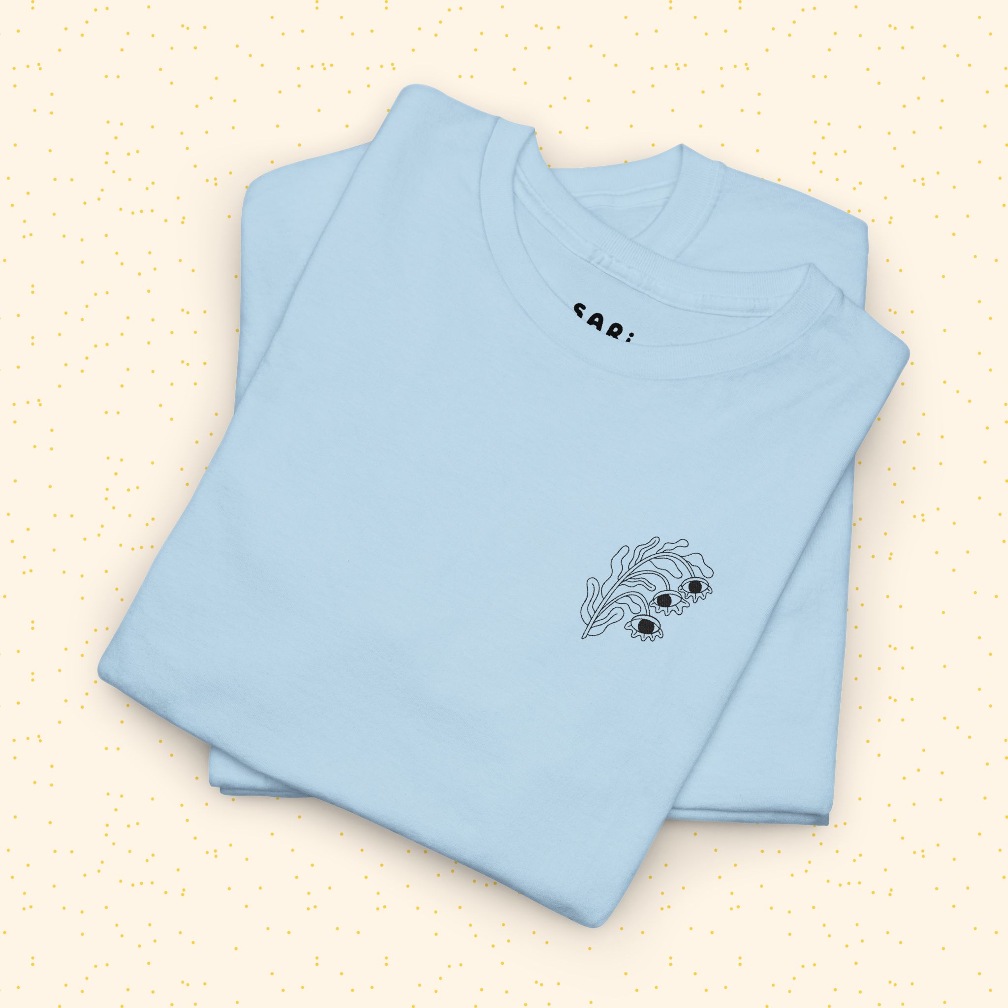 Playera de Algodón Flor Surrealista: imagen 24