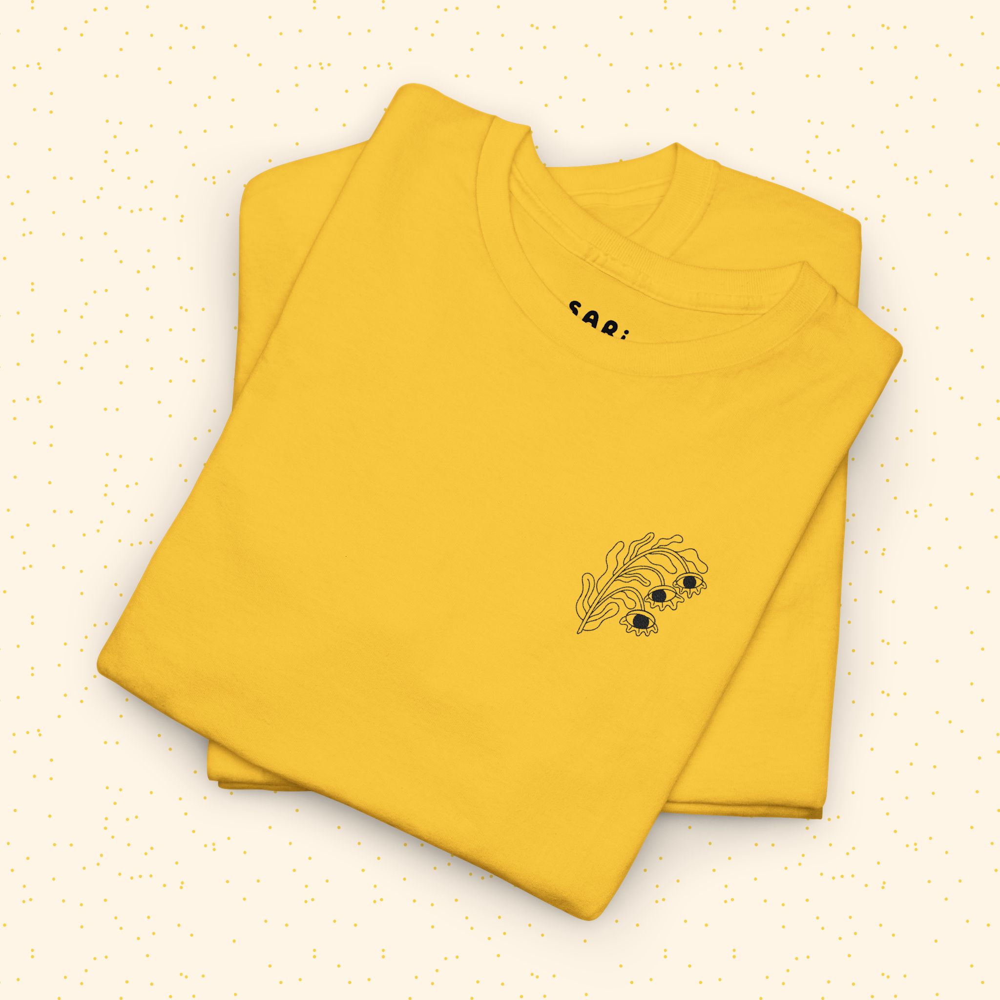 Playera de Algodón Flor Surrealista: imagen 15