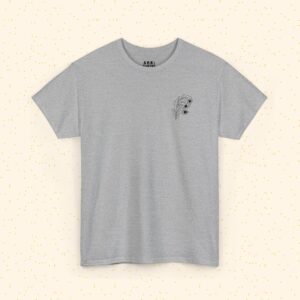 Playera de Algodón Flor Surrealista: imagen 11