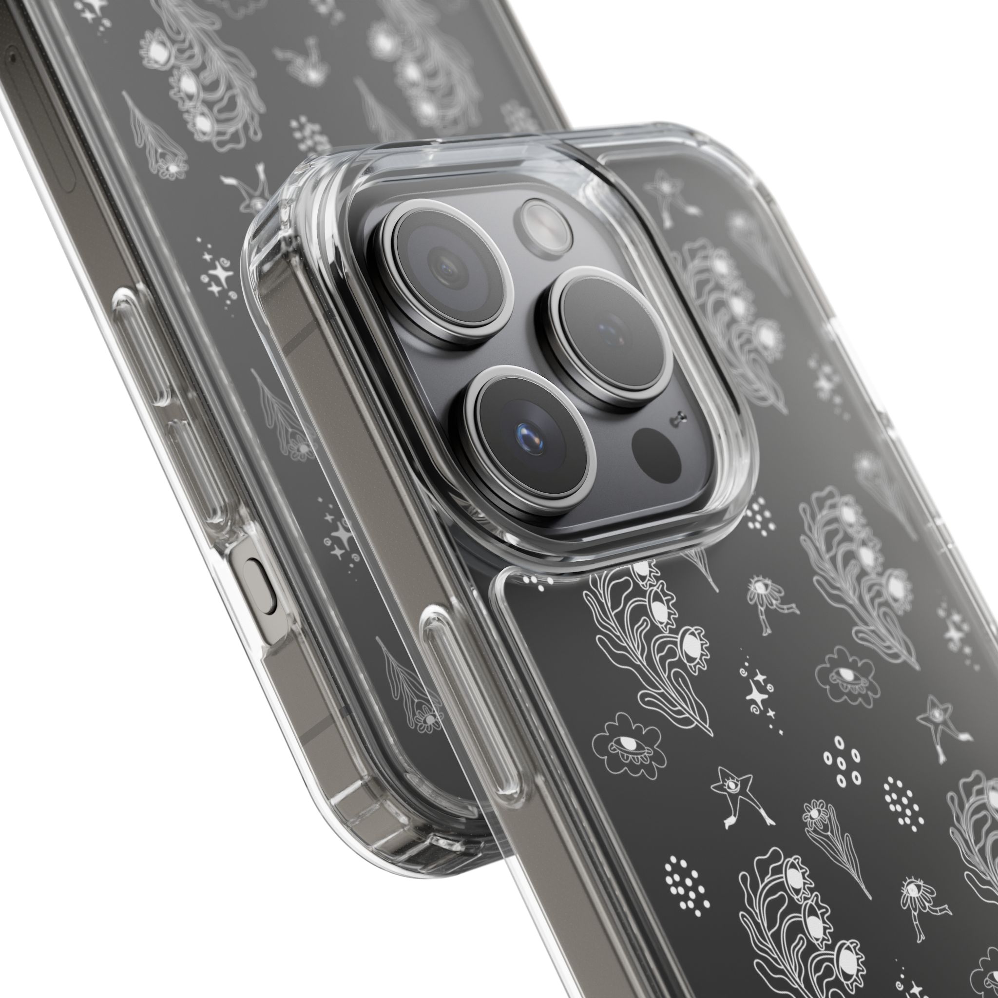Funda Transparente  Flor Surrealista: imagen 24