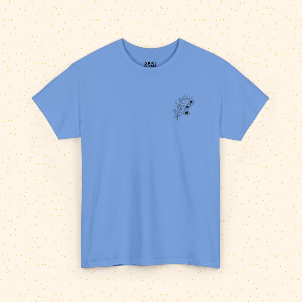 Playera de Algodón Flor Surrealista