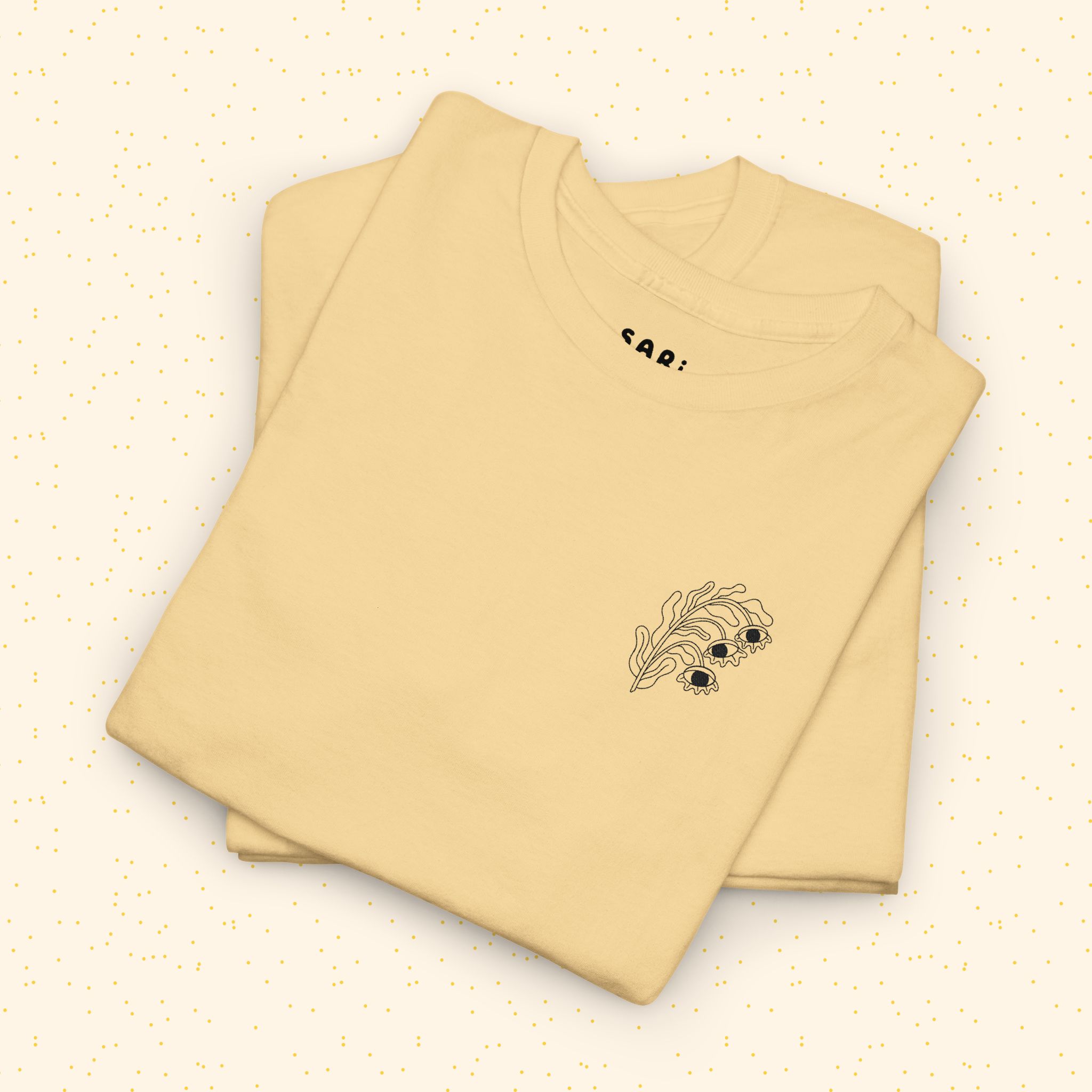 Playera de Algodón Flor Surrealista: imagen 9