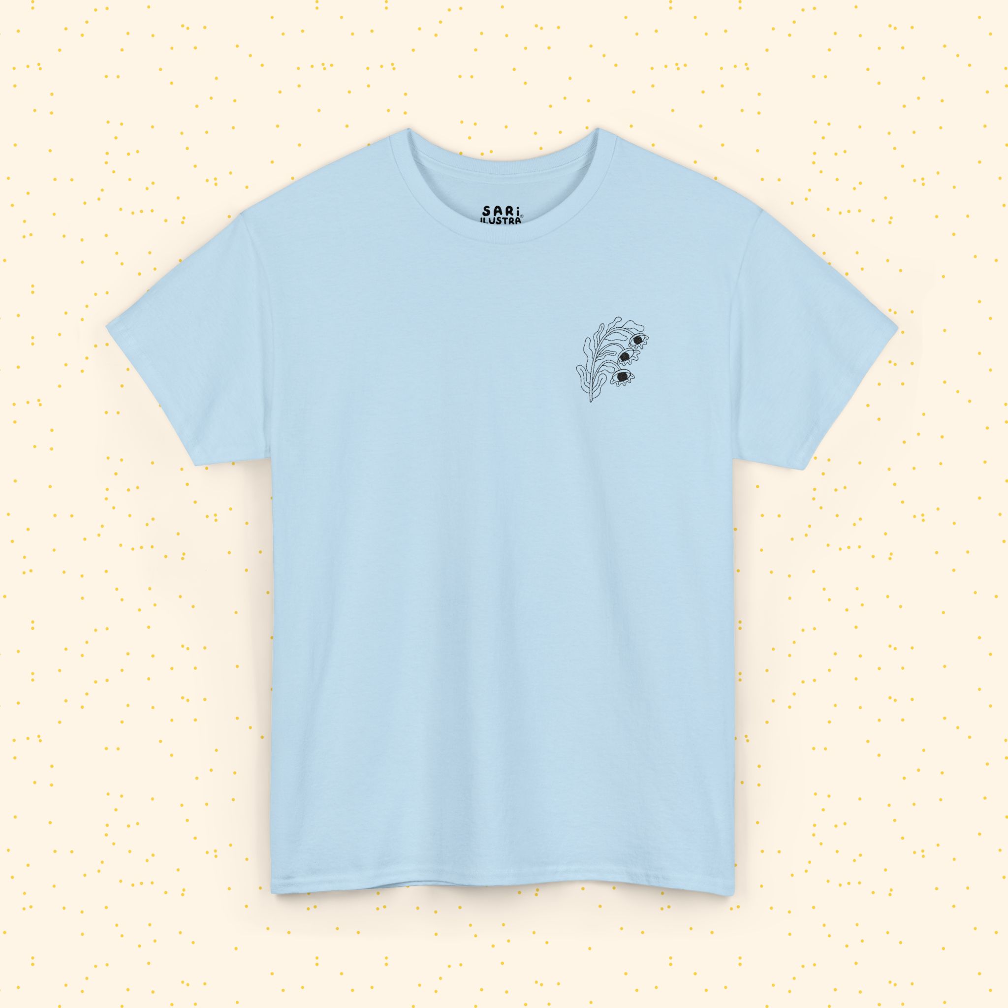 Playera de Algodón Flor Surrealista: imagen 23