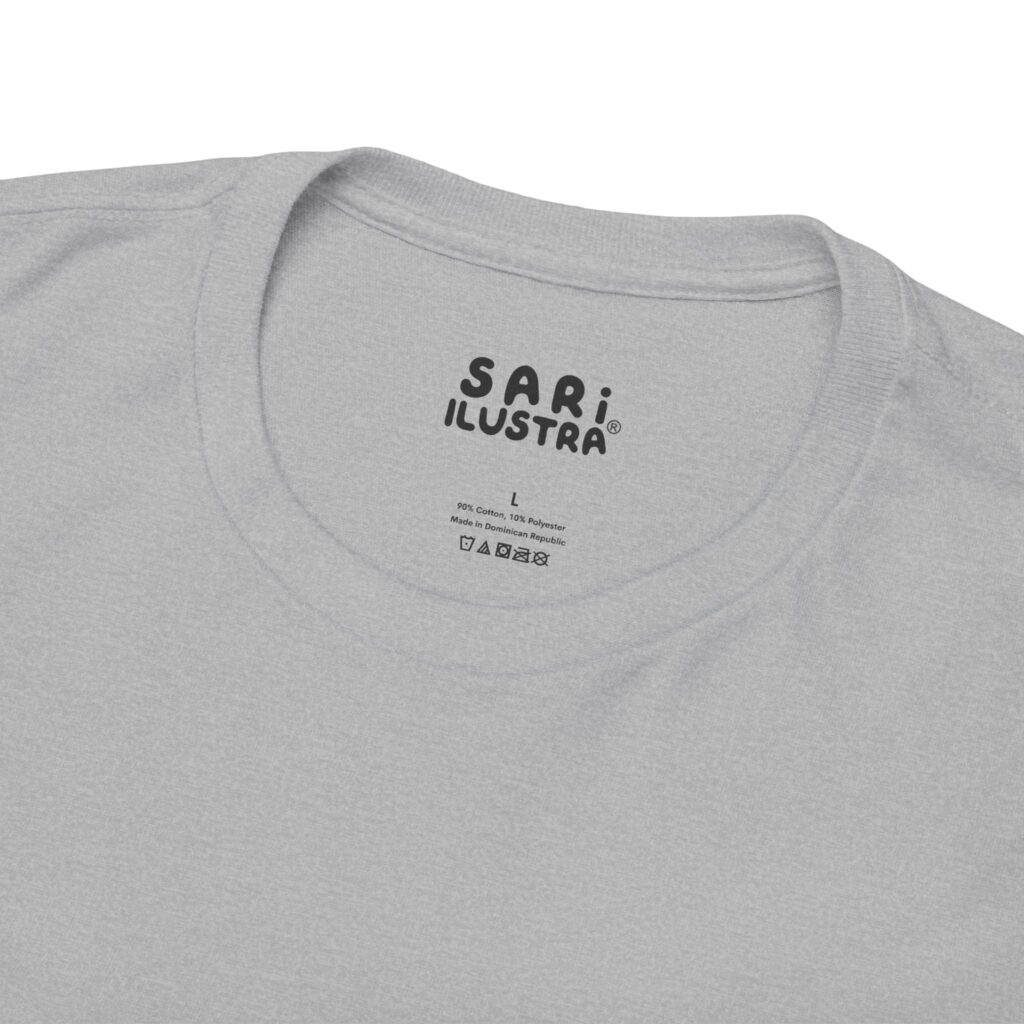 Playera de Algodón Flor Surrealista