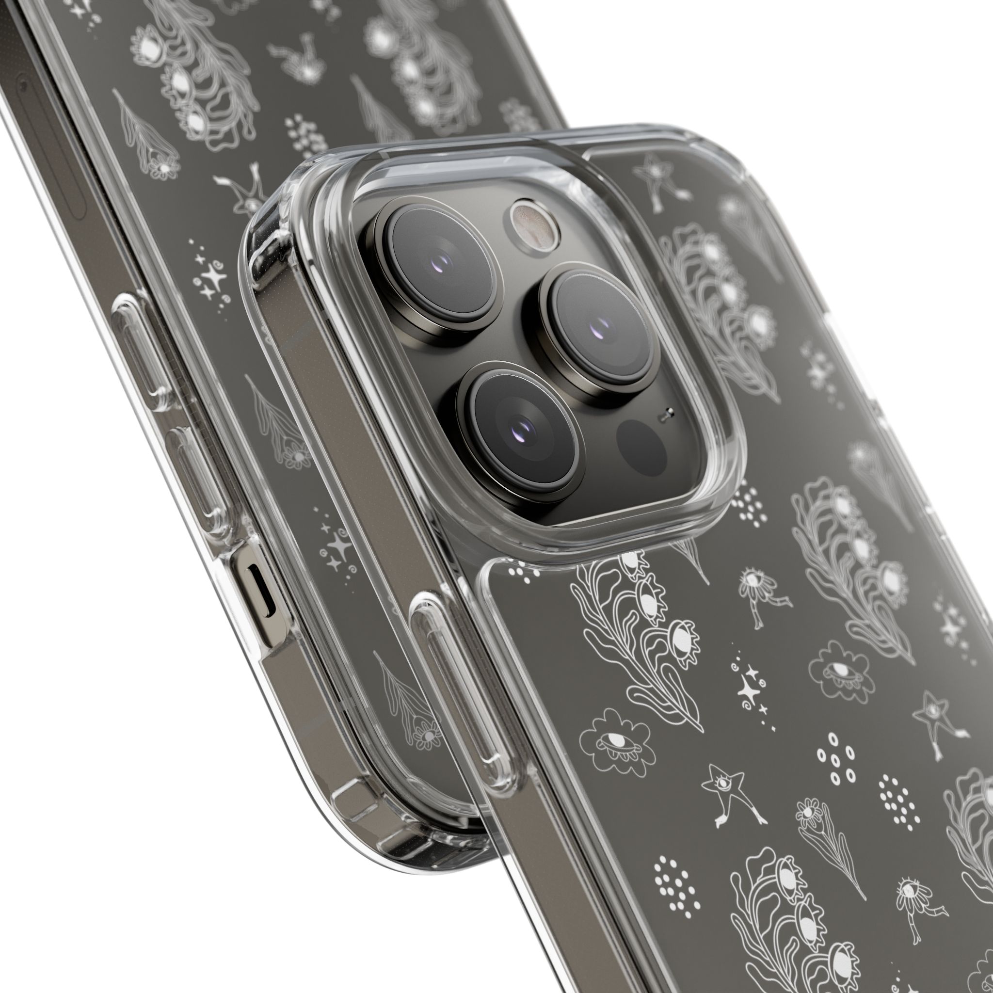 Funda Transparente  Flor Surrealista: imagen 31