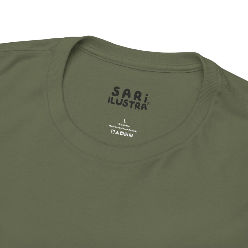 Playera de Algodón Flor Surrealista