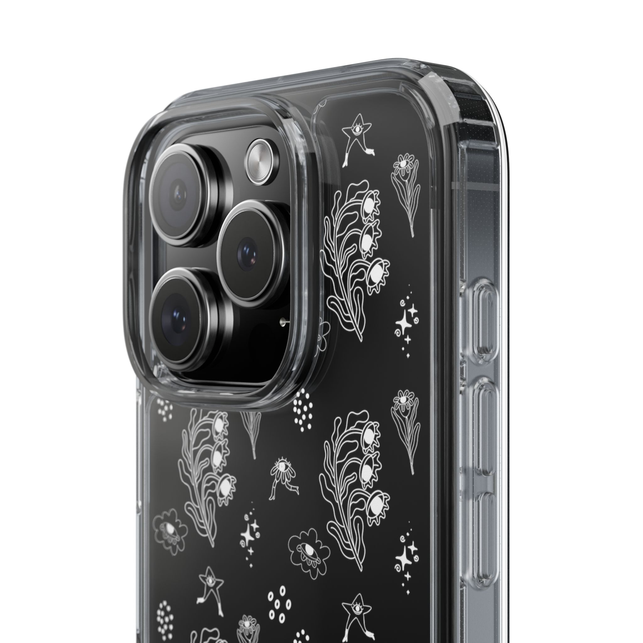 Funda Transparente  Flor Surrealista: imagen 14