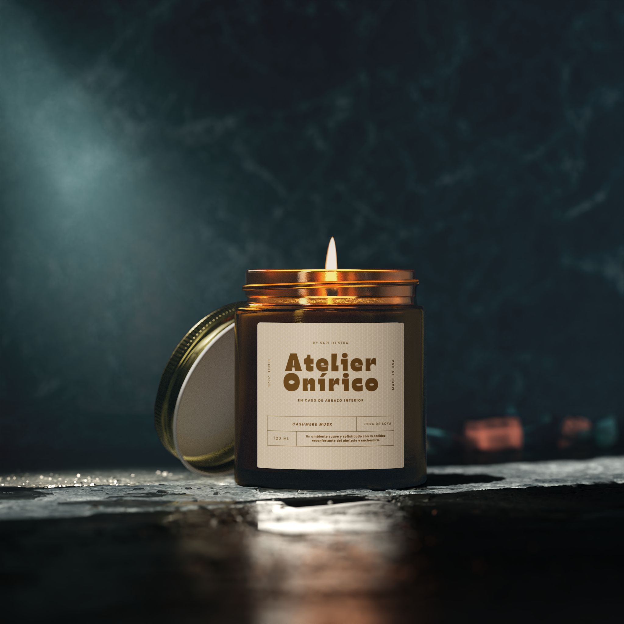 Vela Atelier Onírico Aroma Cashmere Musk: imagen 9