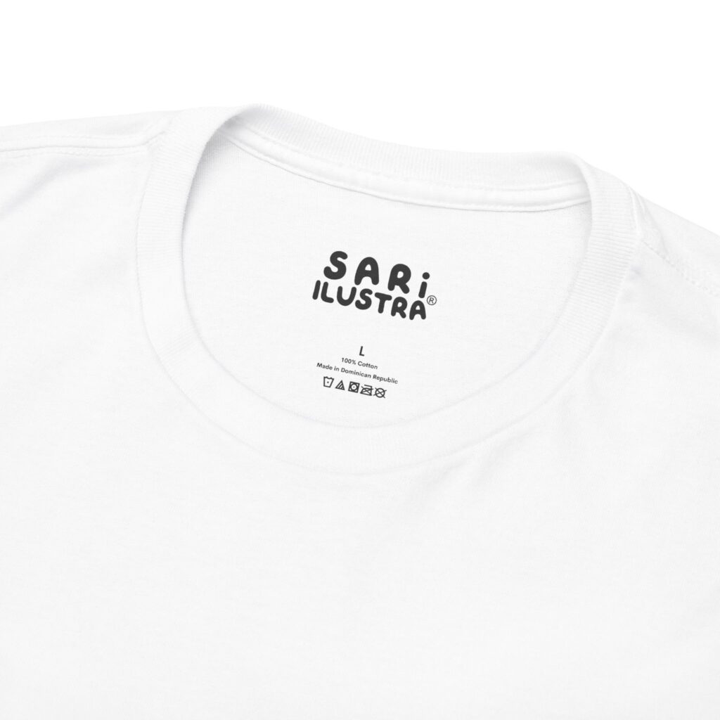 Playera de Algodón Flor Surrealista