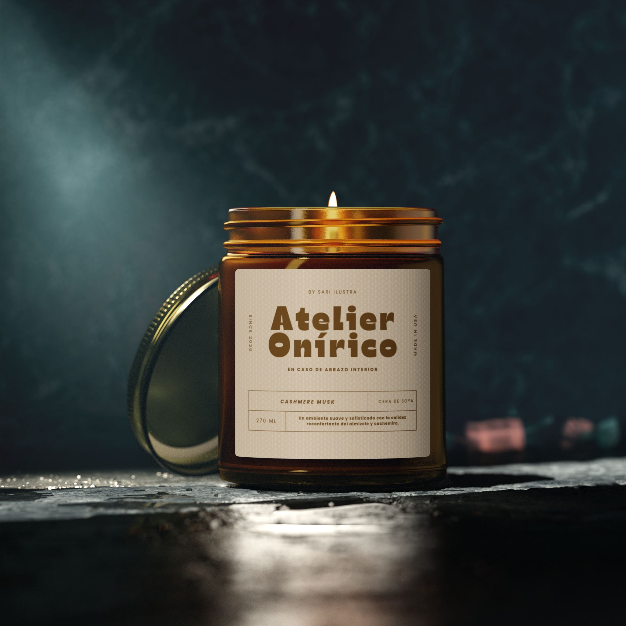 Vela Atelier Onírico Aroma Cashmere Musk: imagen 12