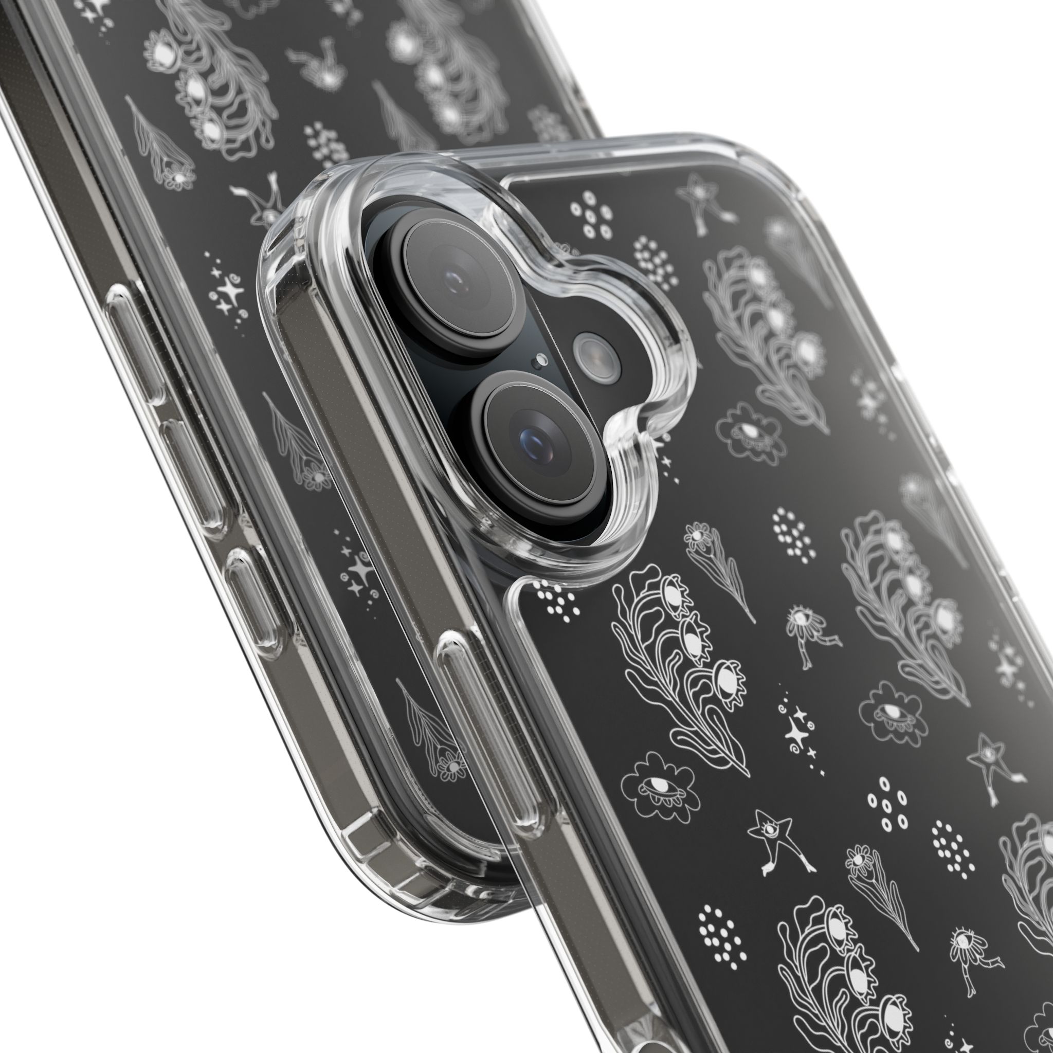 Funda Transparente  Flor Surrealista: imagen 11