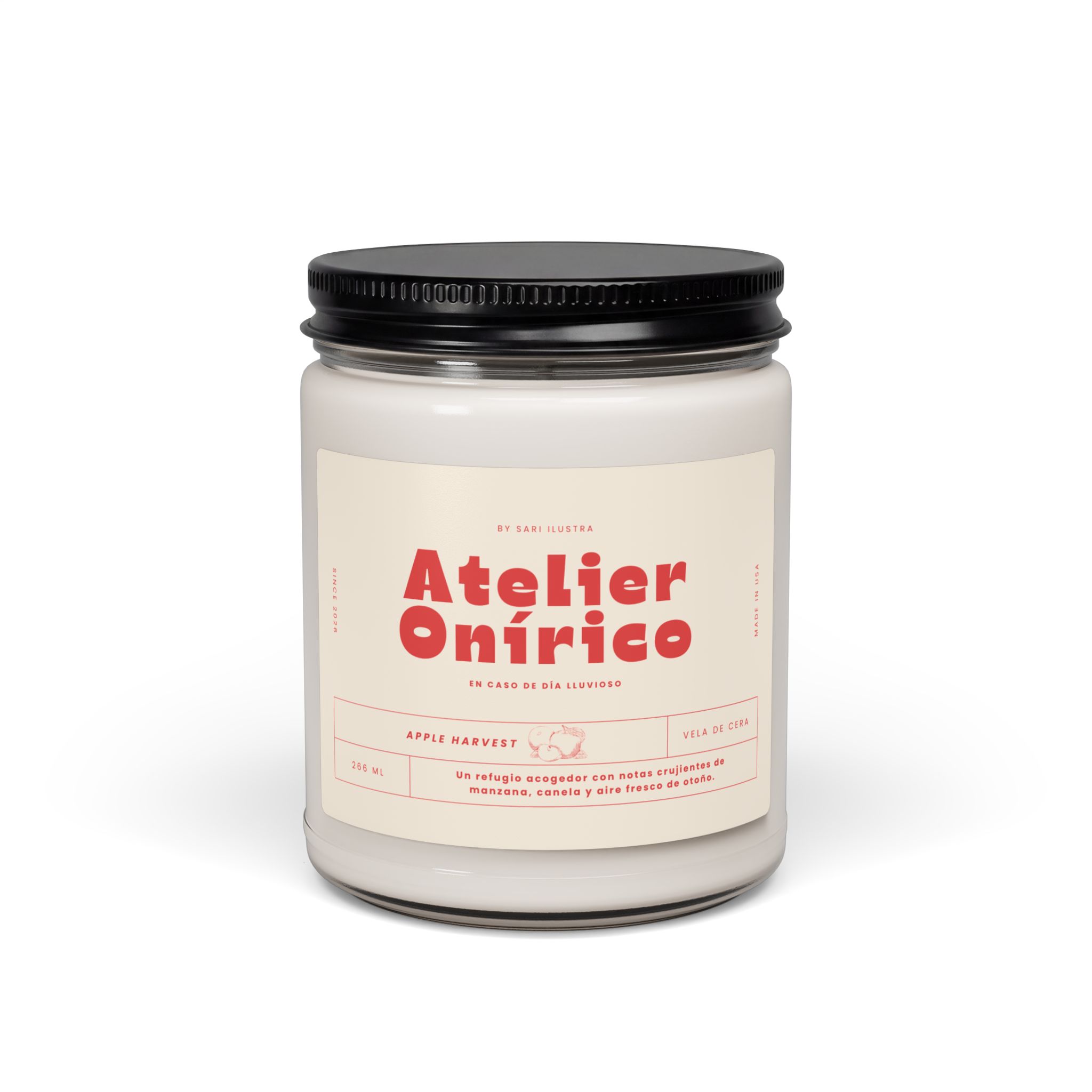 Vela Atelier Onírico Aroma Apple Harvest: imagen 1
