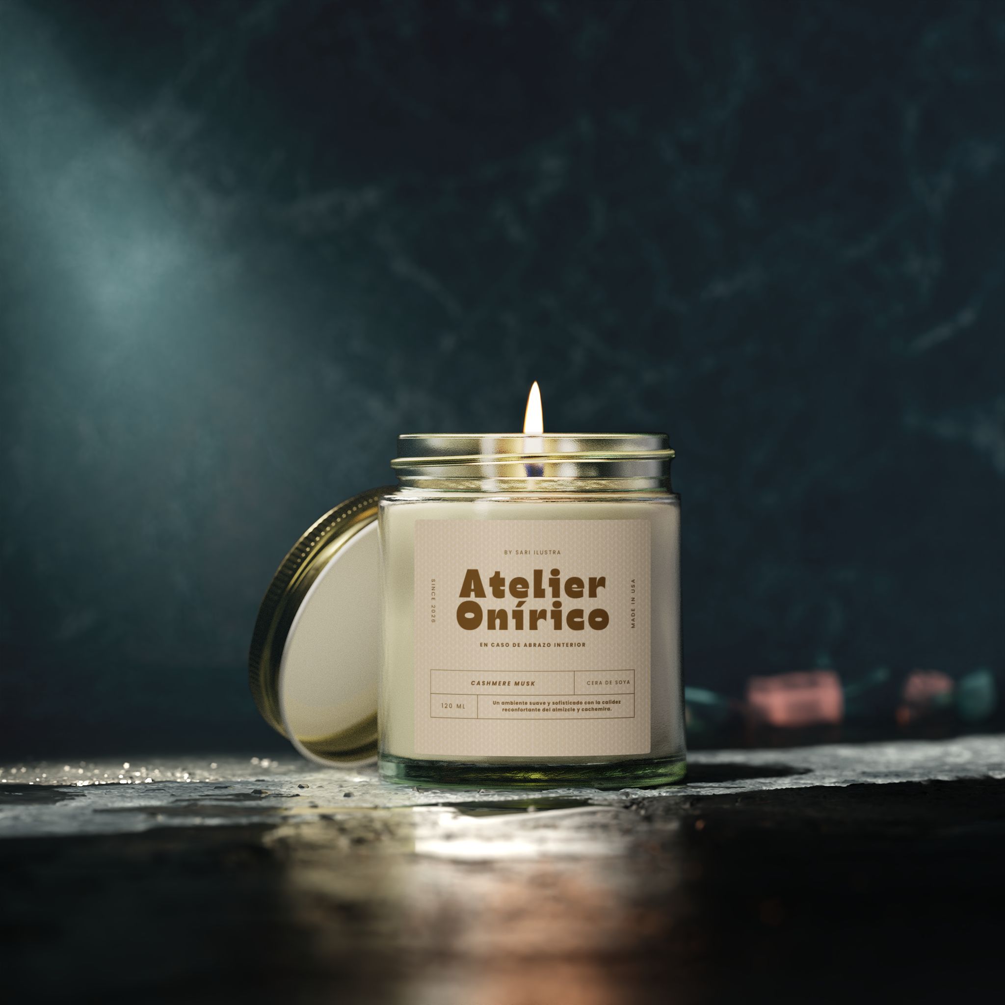 Vela Atelier Onírico Aroma Cashmere Musk: imagen 3
