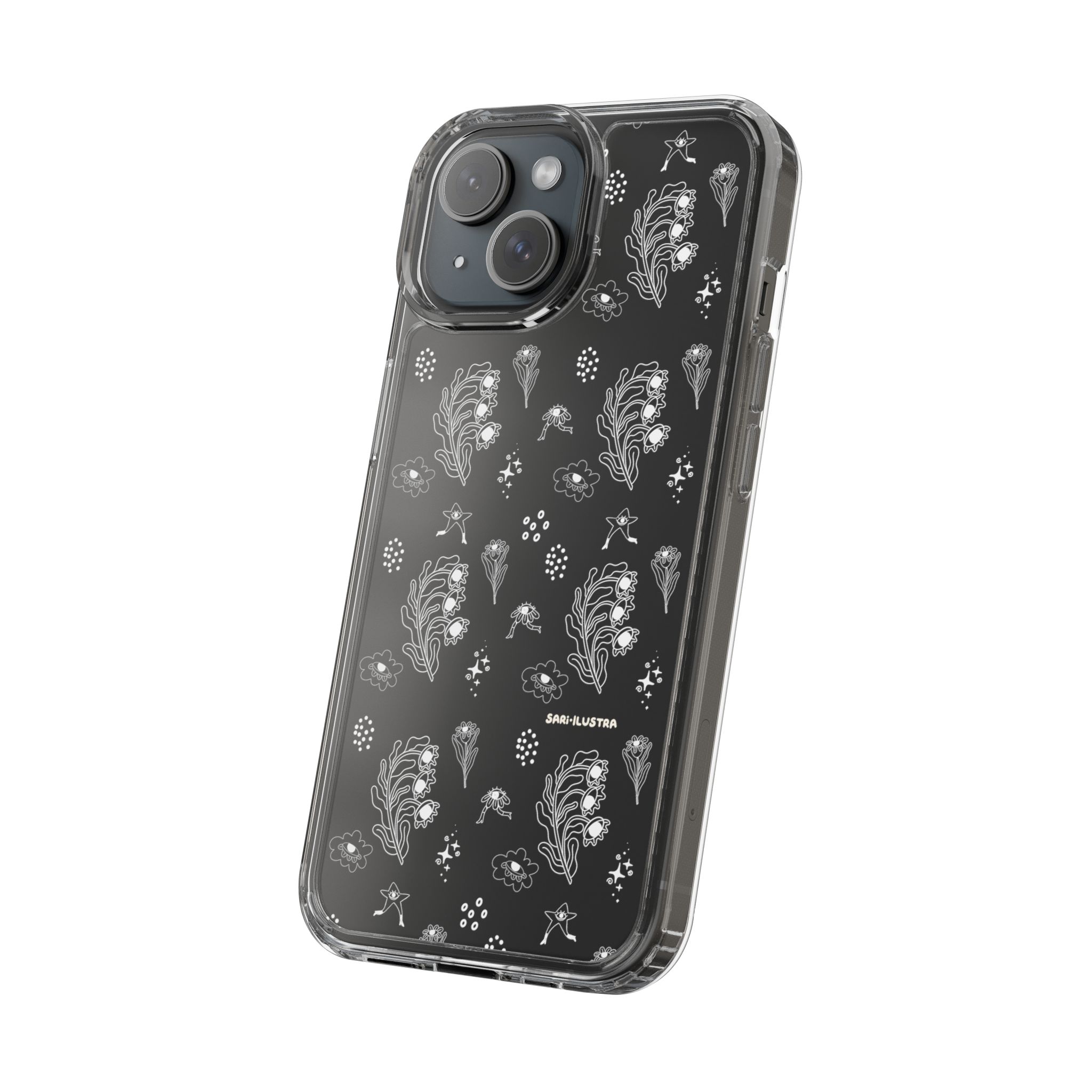 Funda Transparente  Flor Surrealista: imagen 19
