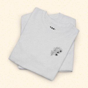 Playera de Algodón Flor Surrealista: imagen 6